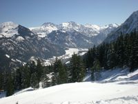 Winterlicher Blick ins Hintersteiner Tal. Foto: Manfred Kobus